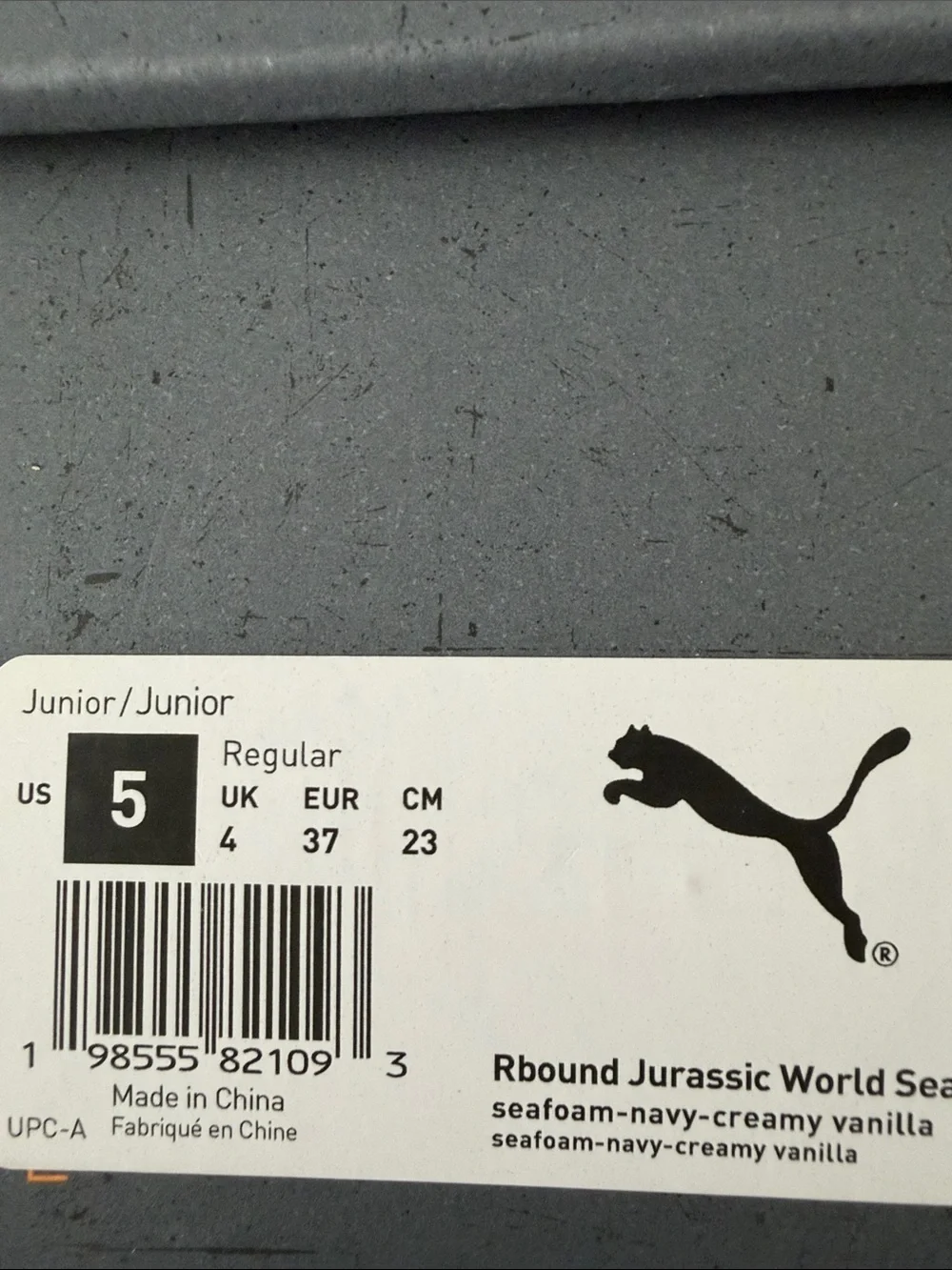 Puma Rbound Jurassic World Sea JR